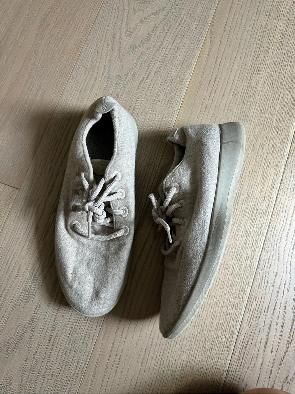 Light Beige Men's Casual Knit Sneakers AllBirds